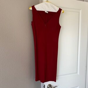 Shape FX Bold Red Mini Dress